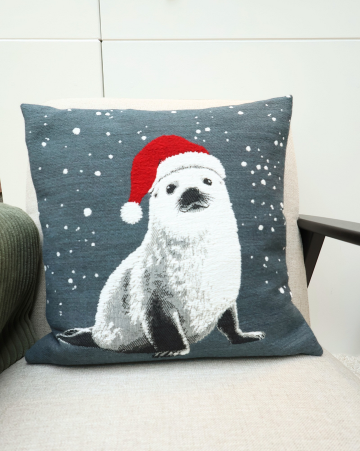 Weihnachtsrobbe Kissenbezug "Nome 45x45" von Sander Table + Home