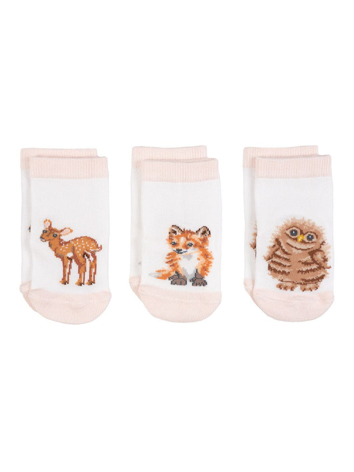 Baby Socken mit Waldtier-Motiv von Wrendale Designs