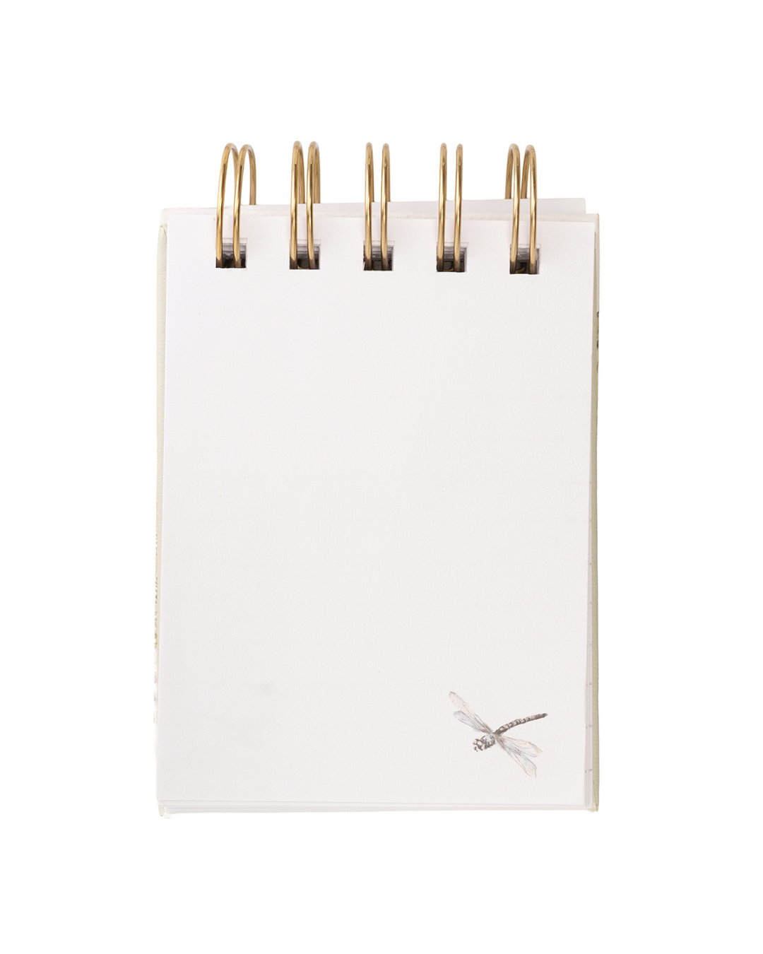 Blankoseiten des Mini Notiz- und Skizzenbuchs „Riverbank“ mit kleiner Illustration am Seitenrand.