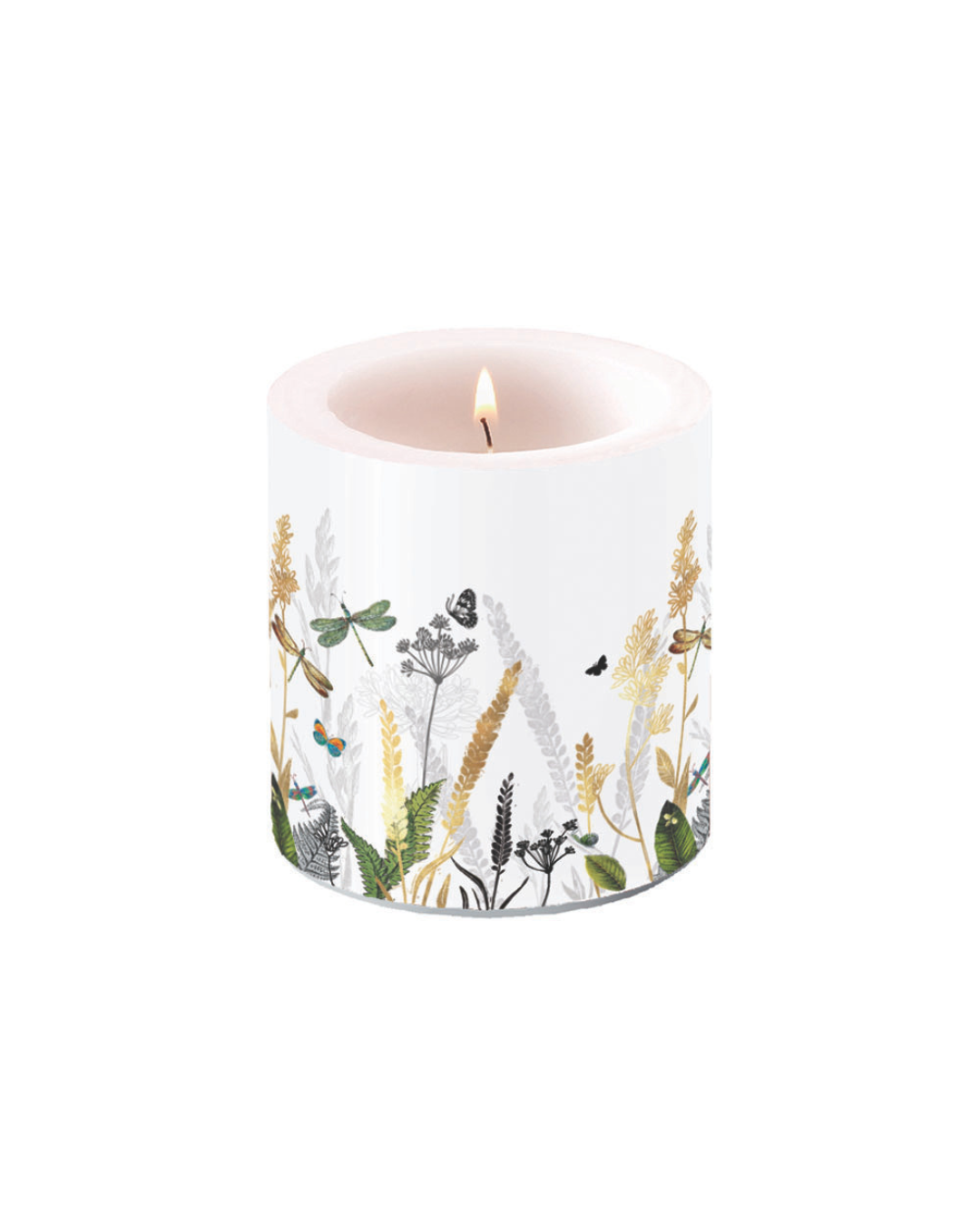 Blumen Kerze