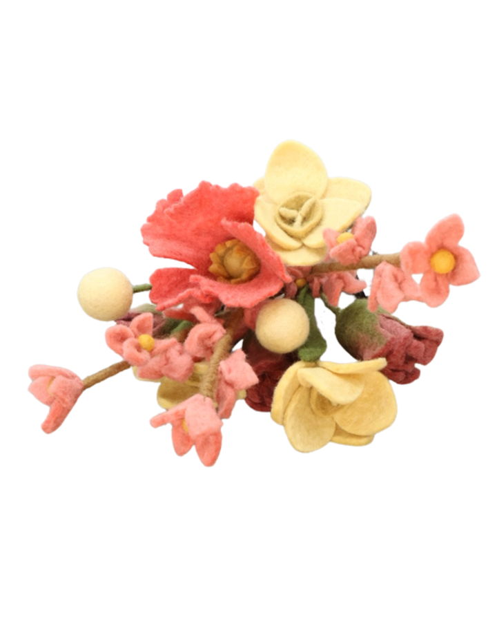 Blumenstrauß "Eine Kleinigkeit" aus Filz