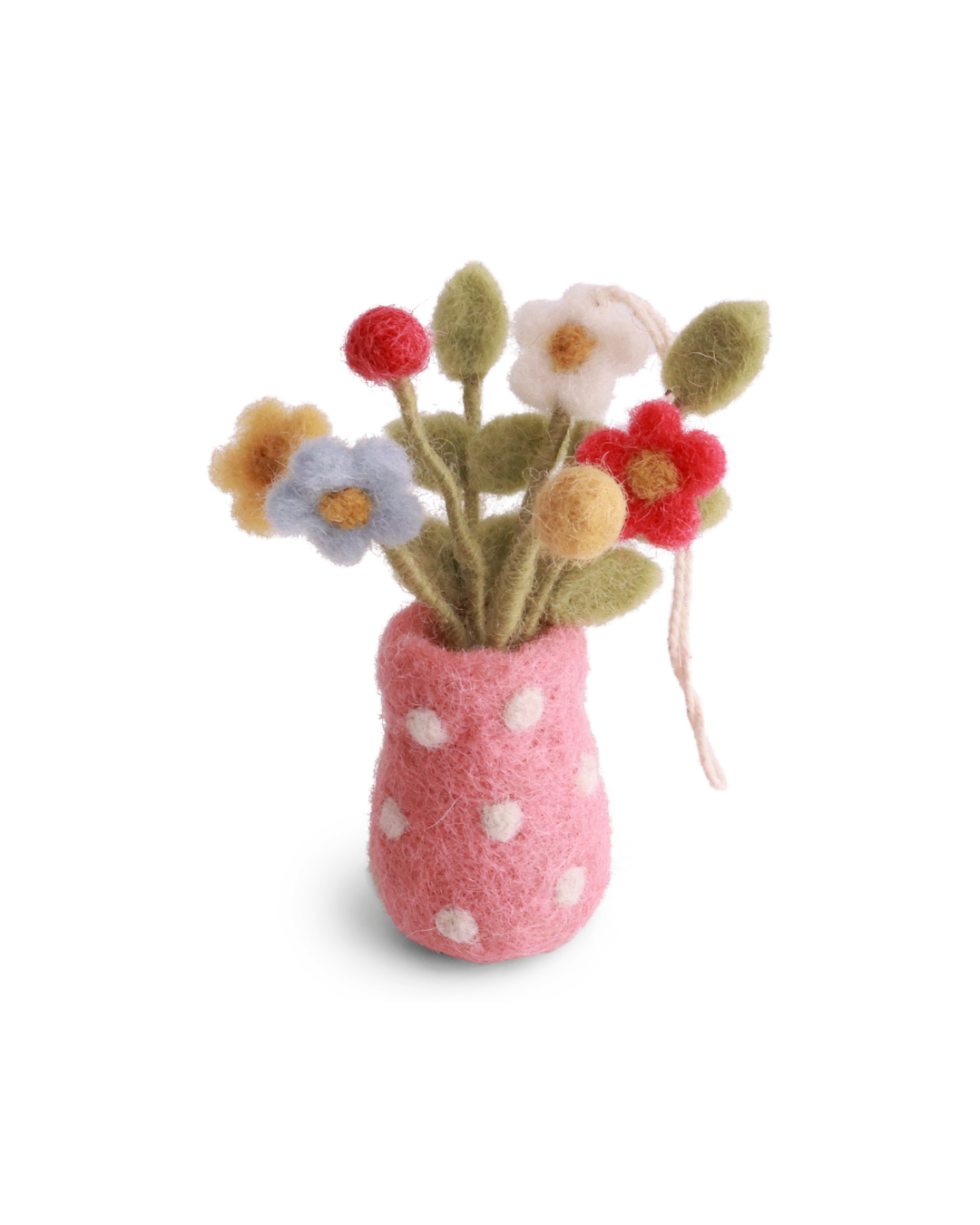 Blumenvase Filzanhänger von Gry & Sif