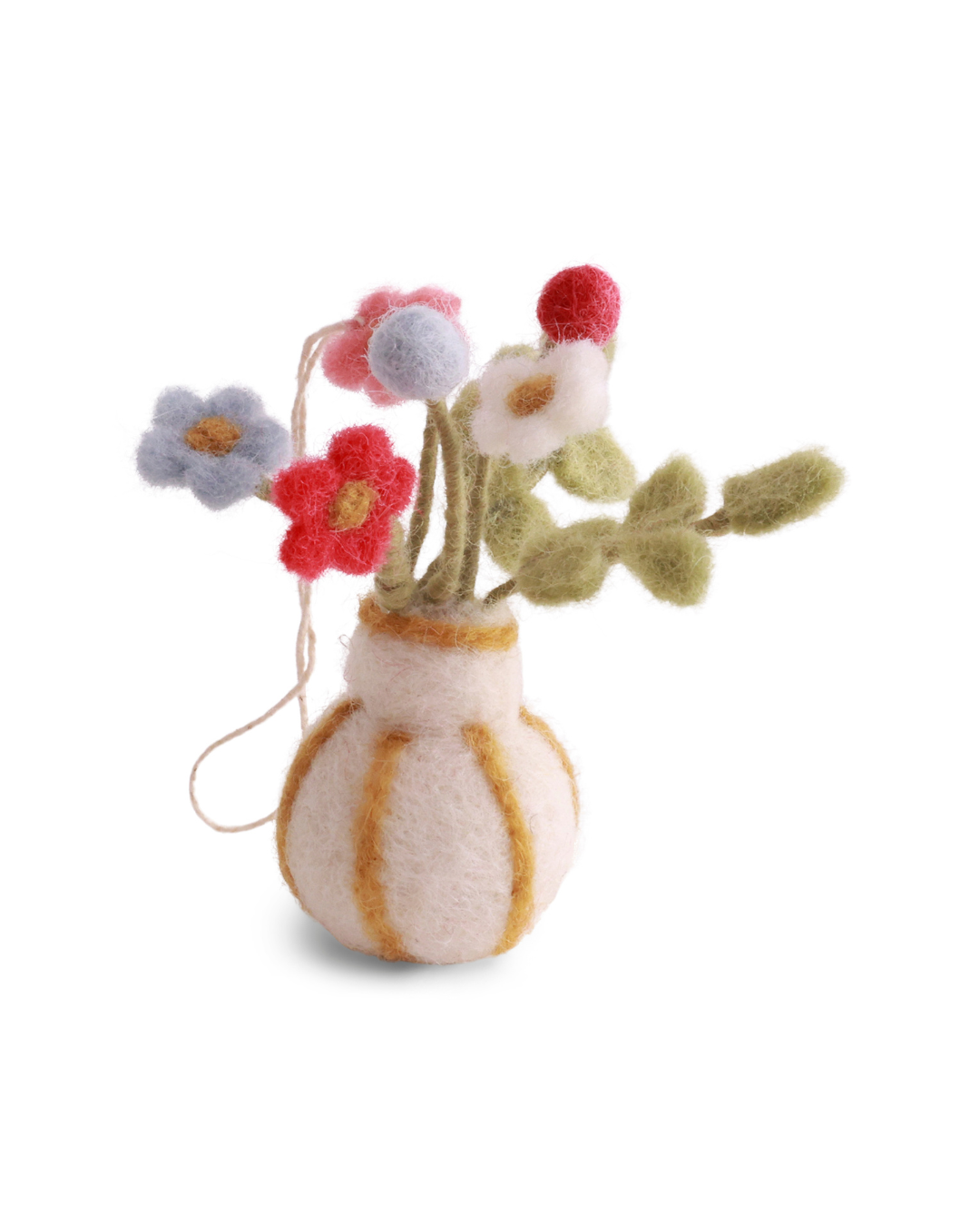 Blumenvase Filzanhänger von Gry & Sif