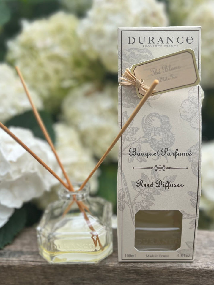 Bouquet Stäbchendiffuser von Durance mit dem Duft Weißer Tee