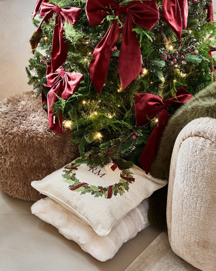 Kissenbezug "Christmas Wreath 50x50" von Rivièra Maison