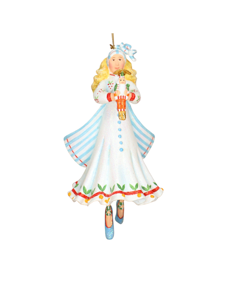 Clara mit Nussknacker Krinkle von Patience Brewster