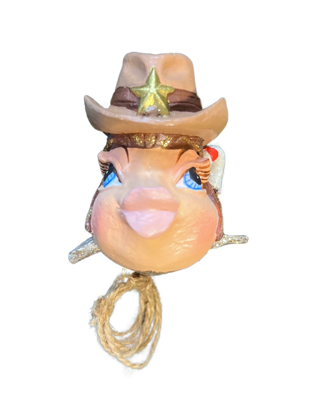 Cowboy Fisch für den Weihnachtsbaum on Goodwill.