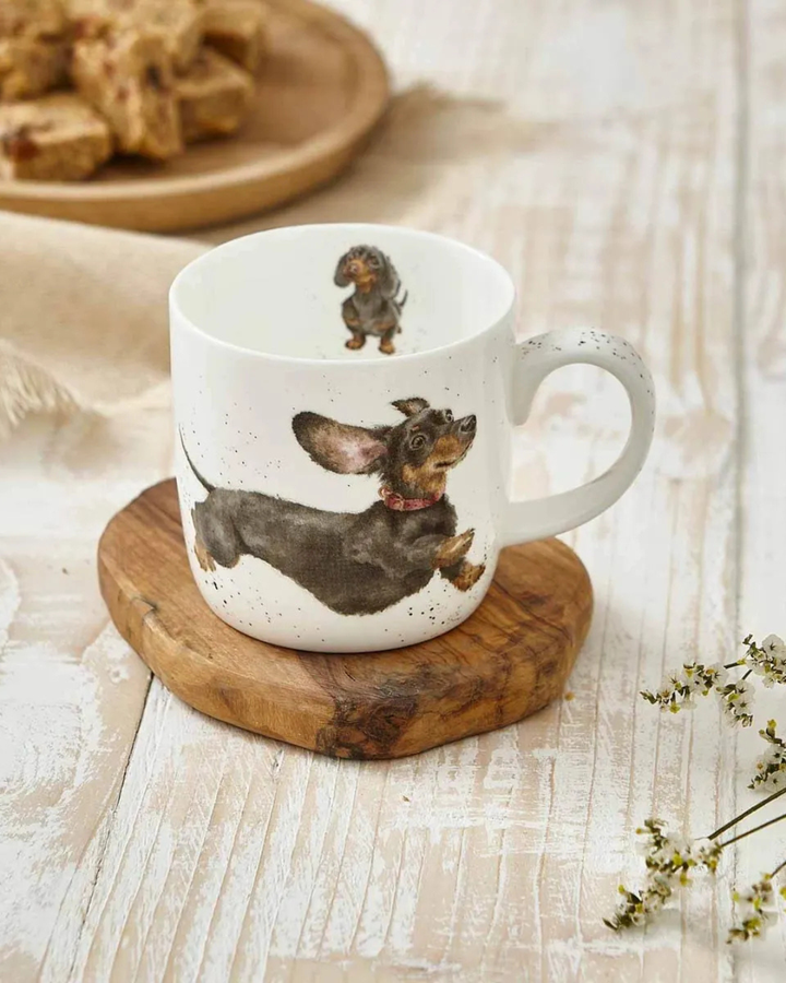 Dackel Tasse "That Friday Feeling" von Wrendale Designs