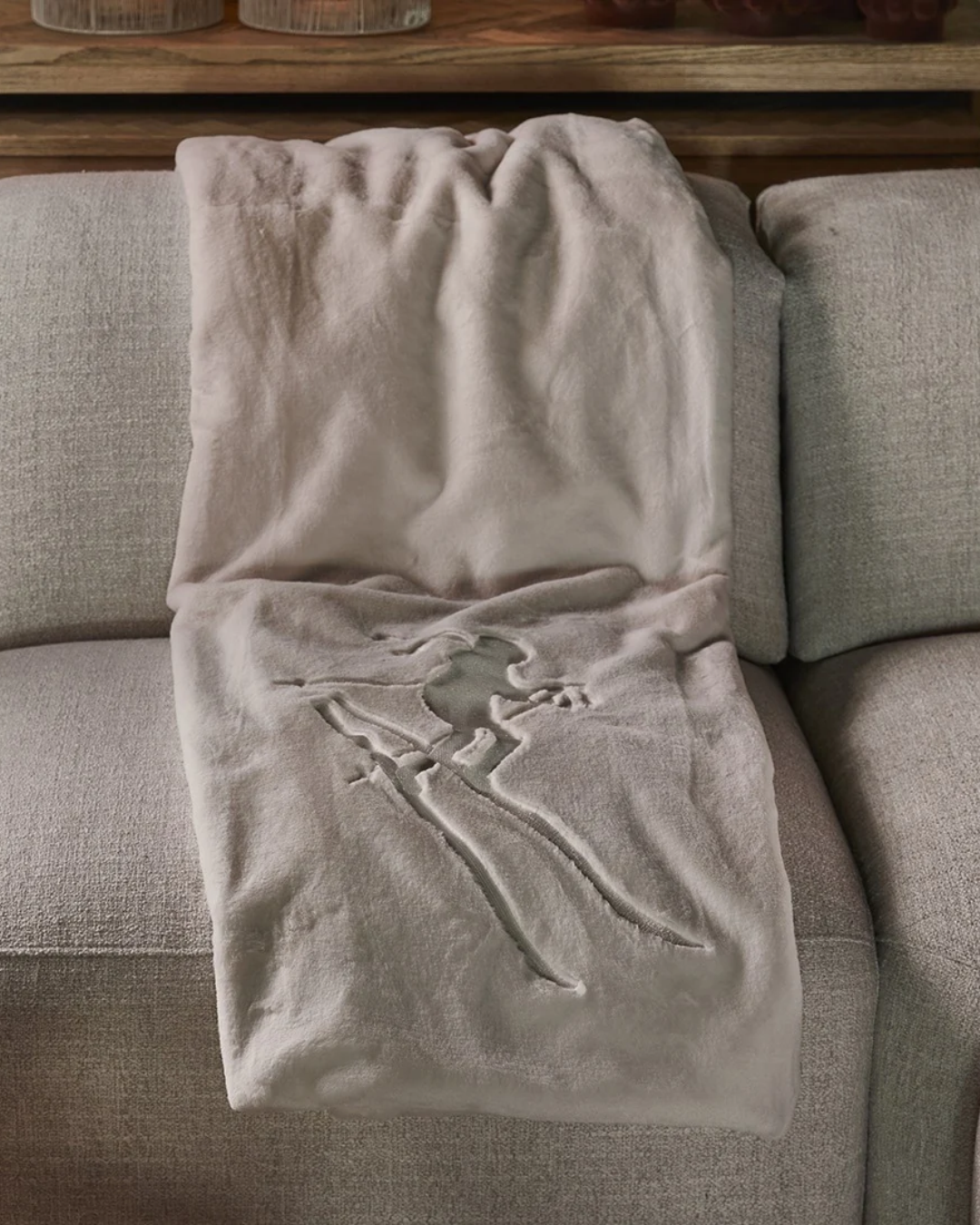 Decke "Aspen Mountain Fur Throw" von Riviera Maison