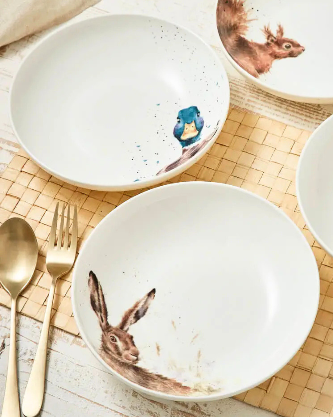 Hasen Suppenteller von Wrendale Designs