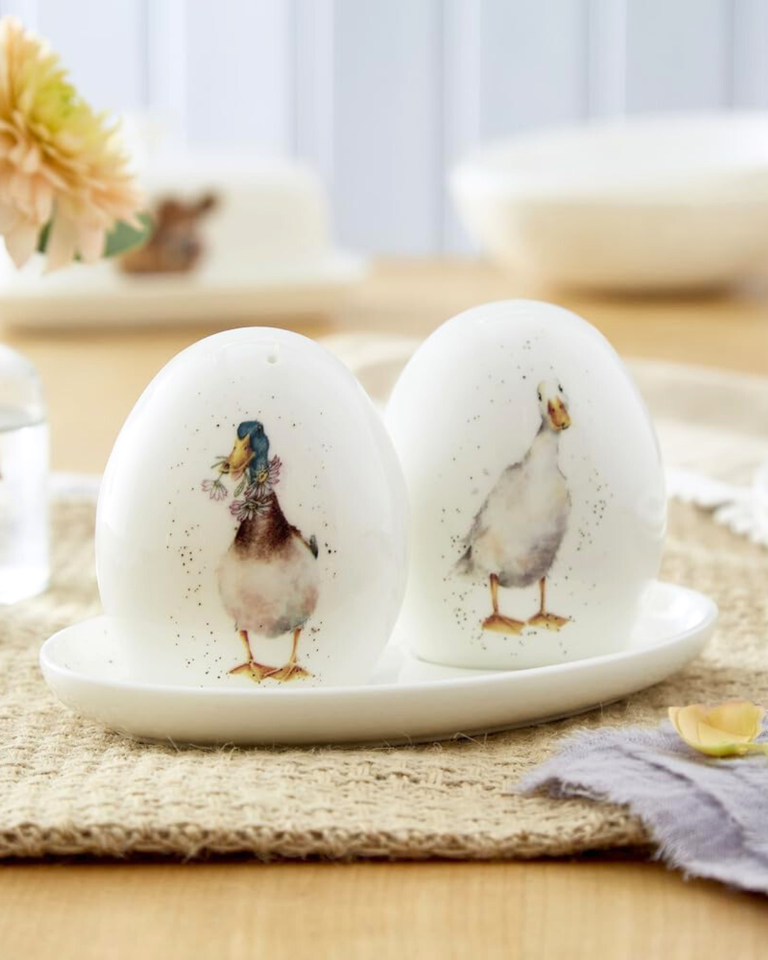 Enten Salz & Pfeffer "Duck Love" von Wrendale Designs