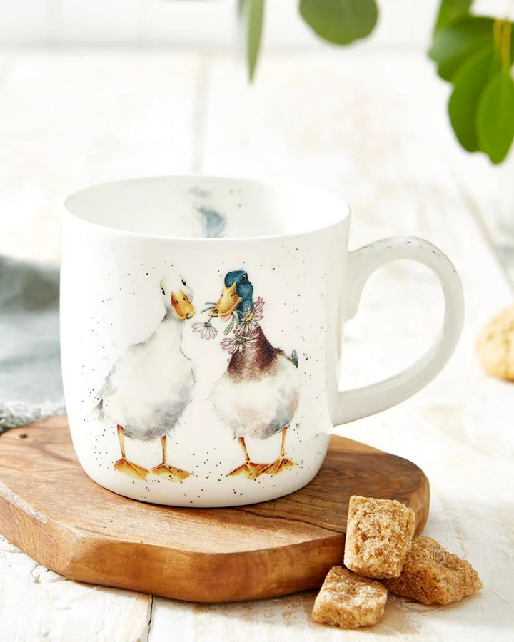 Enten Tasse "Duck Love" von Wrendale Designs