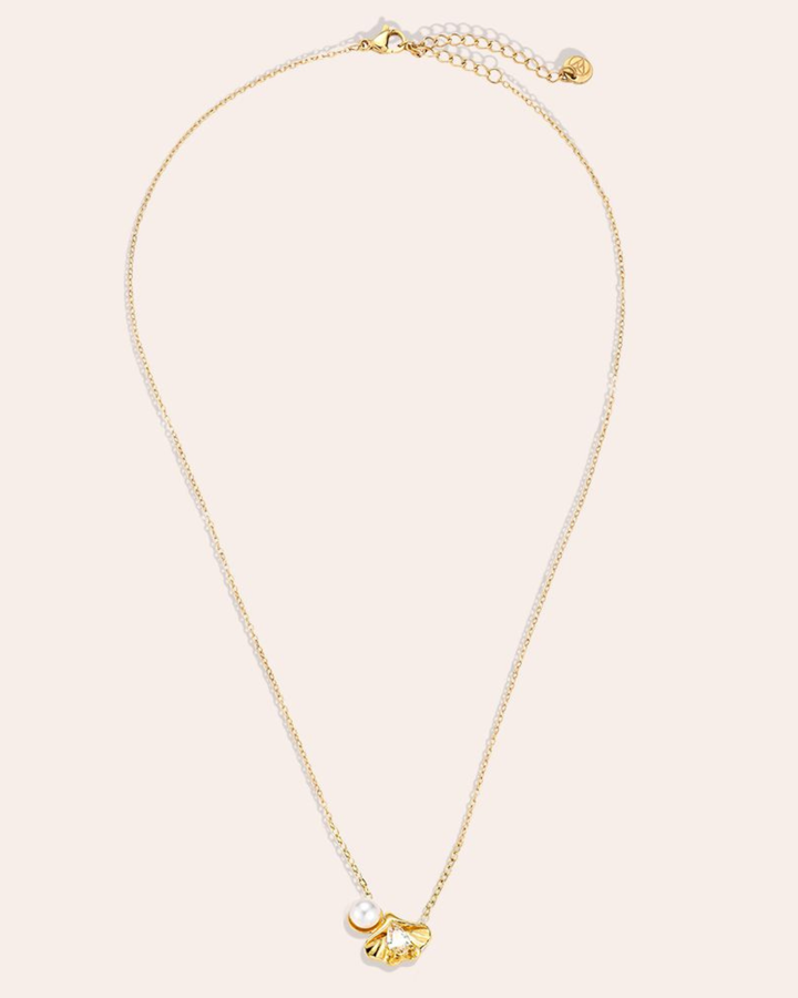 Kette mit Muschel & Perle von Dottilove