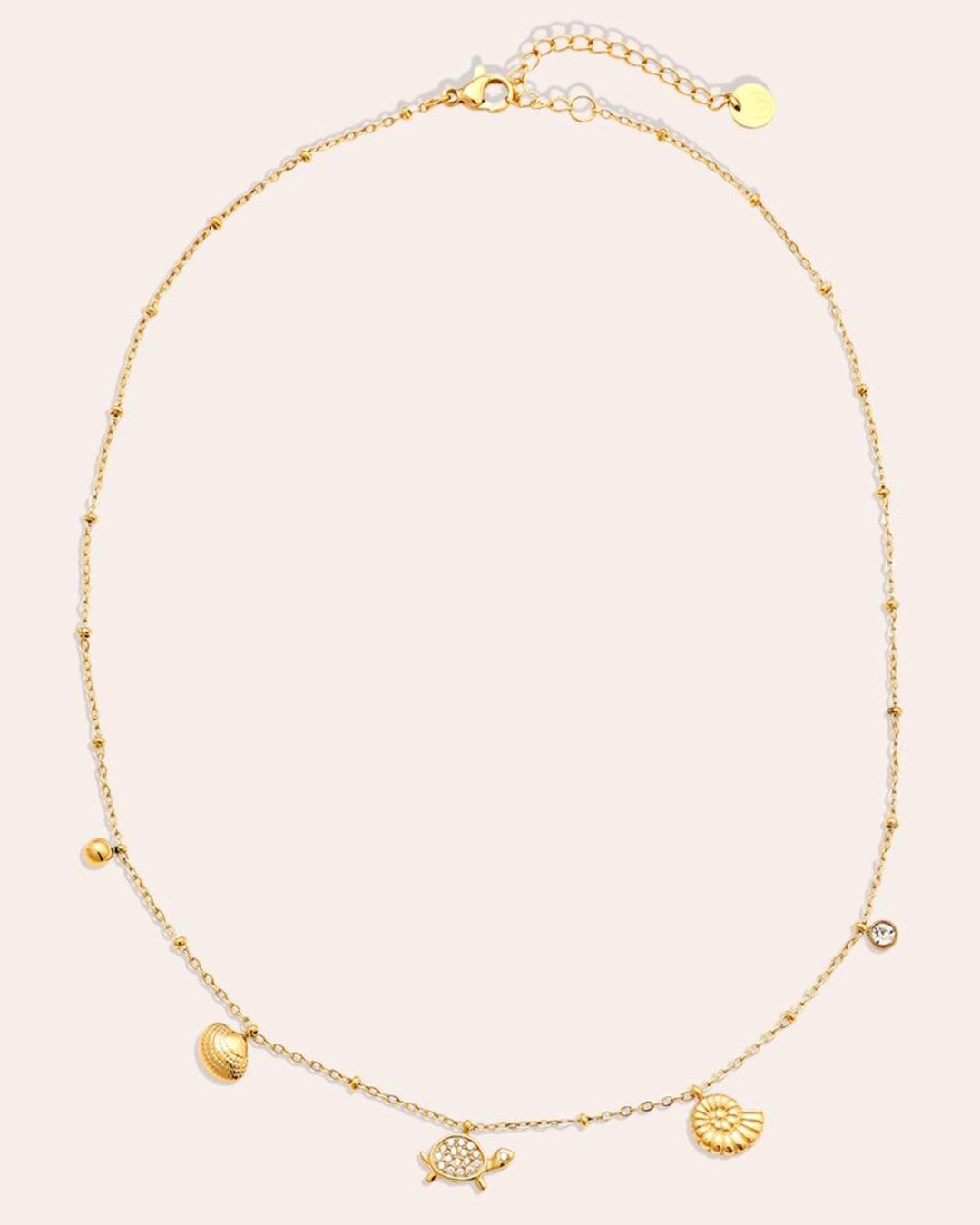 Kette mit Schildkröte & Muscheln von Dottilove