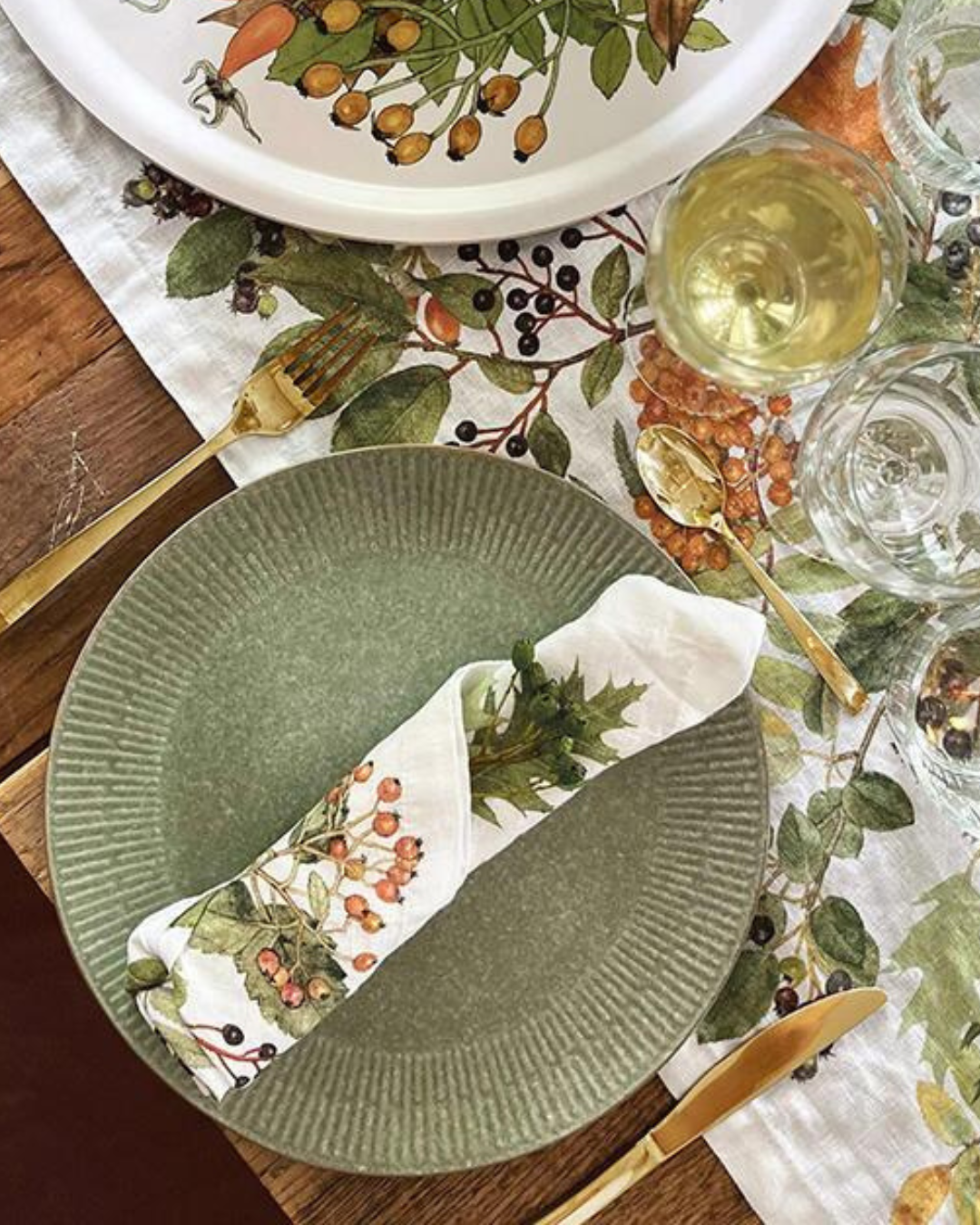 Herbst Stoffserviette "Autumn" von Koustrup & Co.