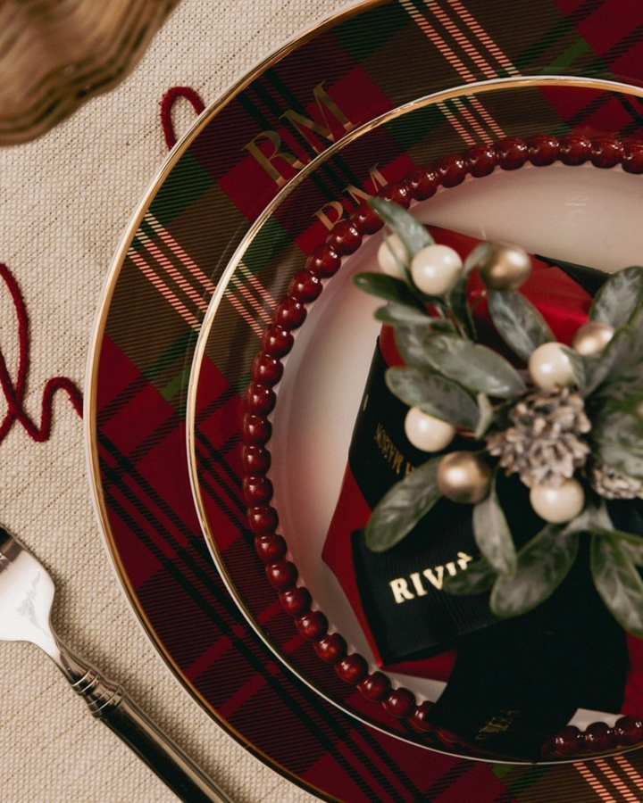 RM Classic Tartan Teller von Rivièra Maison