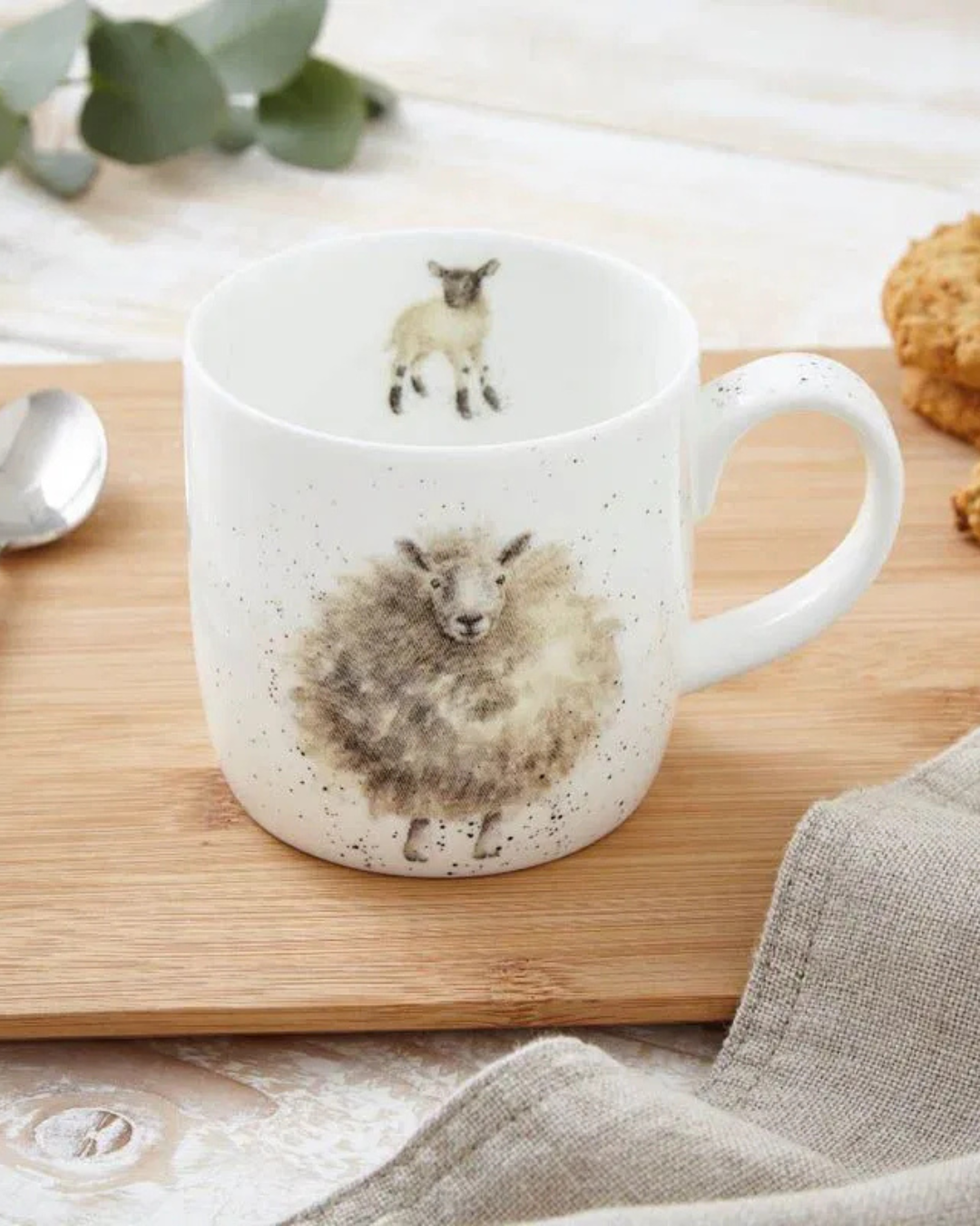 Schaf Tasse "Wolly Jumper" von Wrendale Designs