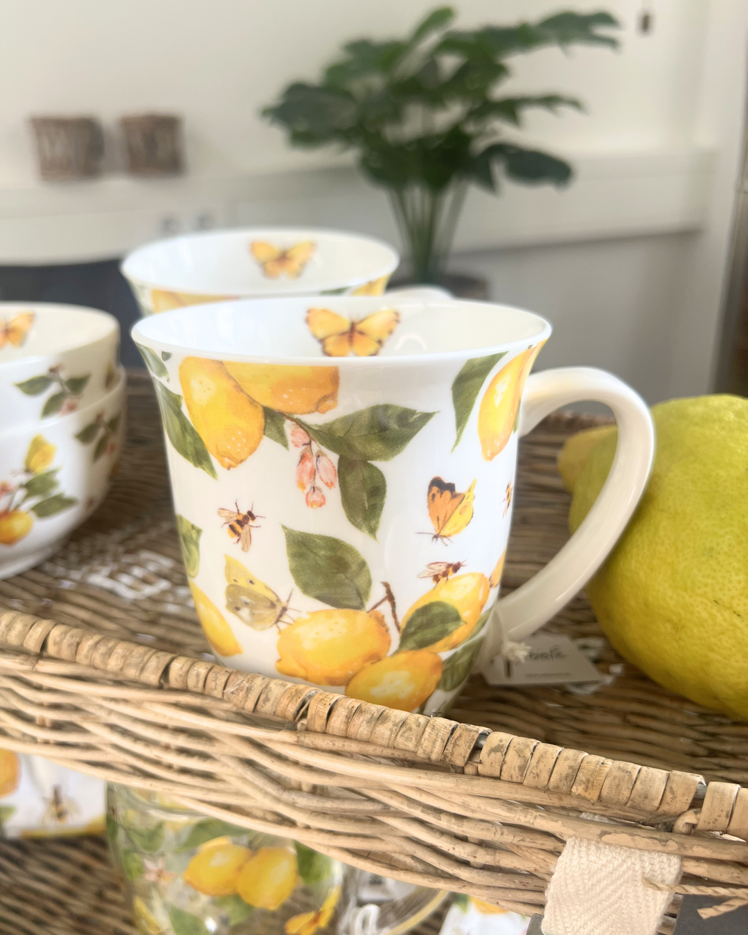 Zitronen Tasse "Fresh Lemons" von Ambiente