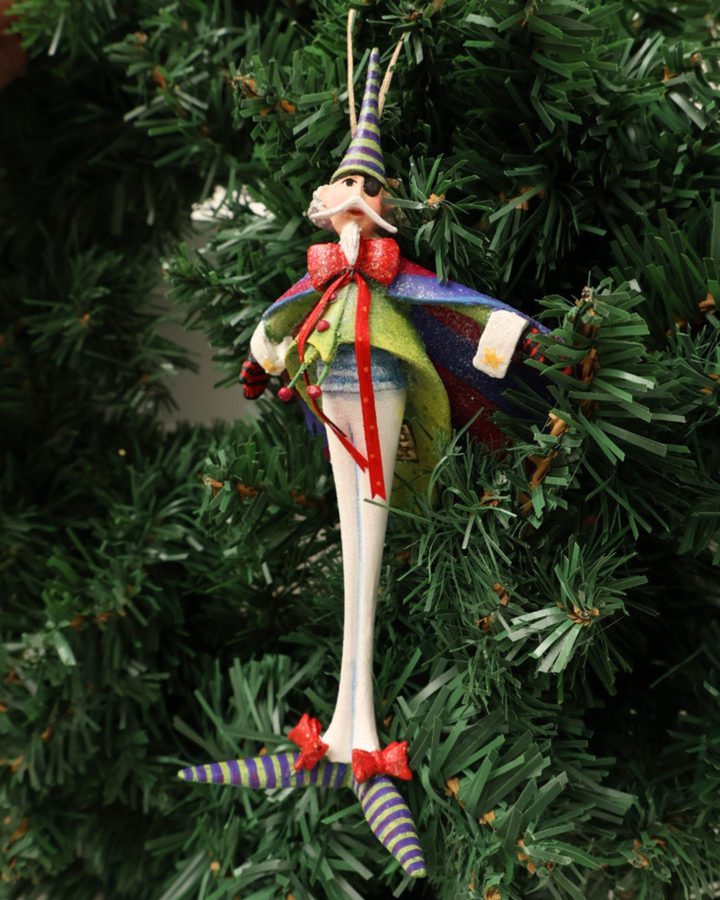 Krinkle Weihnachtsbaumschmuck "Drosselmeyer" von Patience Brewster