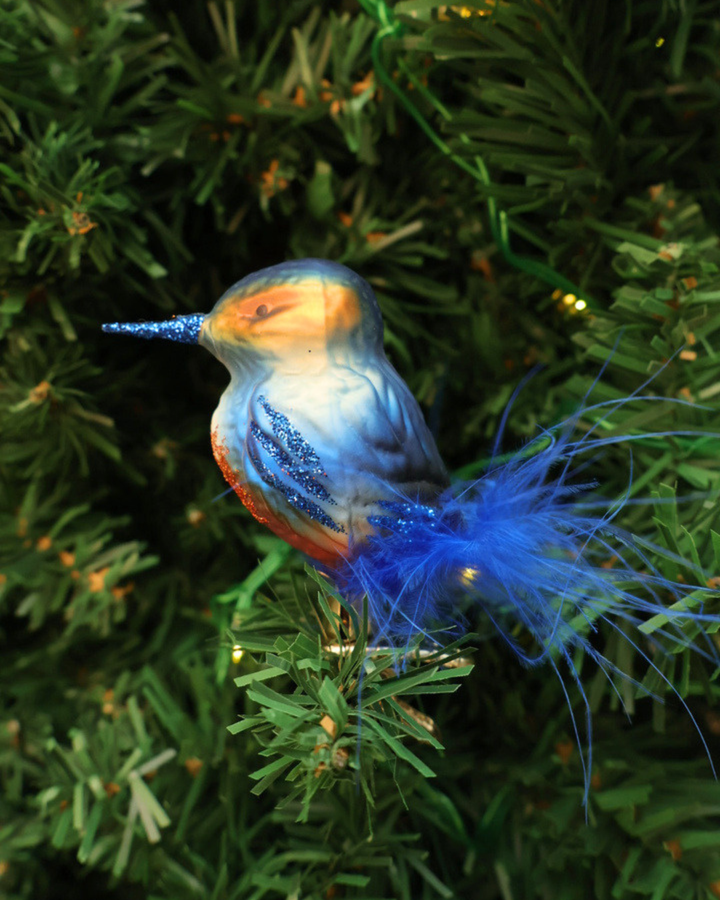 Vogel zum Klemmen "Eisvogel" von Inge Glas