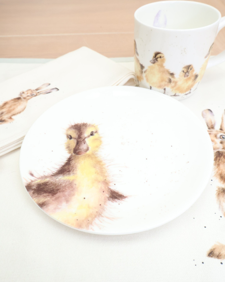 Kleiner Frühstücksteller Ente "Just Hatched" von Wrendale Designs