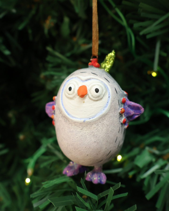 Eulen Krinkle "Mini Olivia Owl" von Patience Brewster