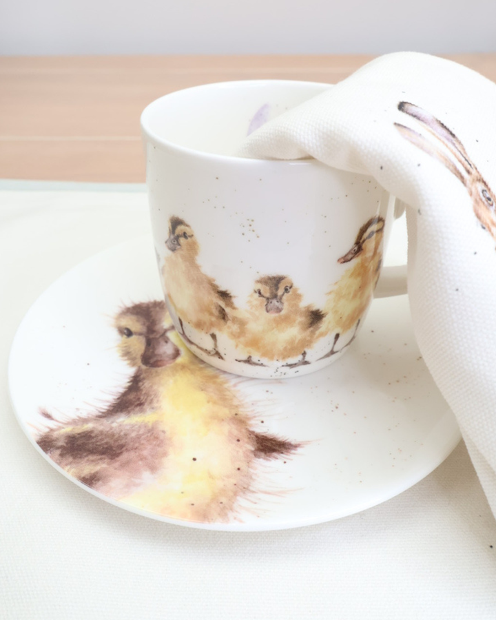 Kleiner Frühstücksteller Ente "Just Hatched" von Wrendale Designs