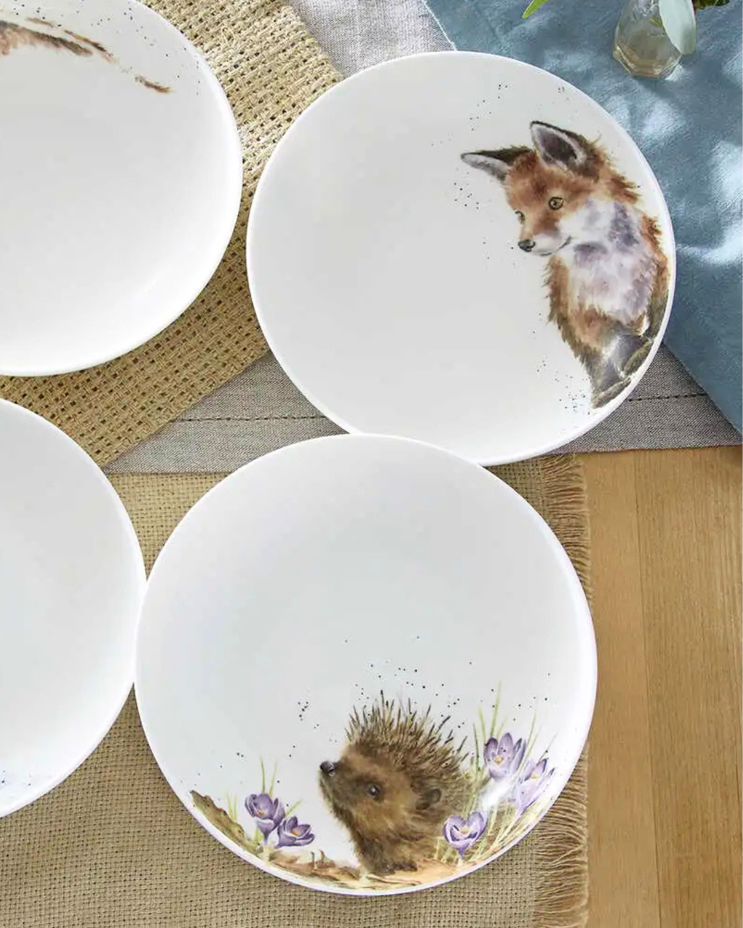 Suppenteller mit Fuchs-Motiv von Wrendale Designs