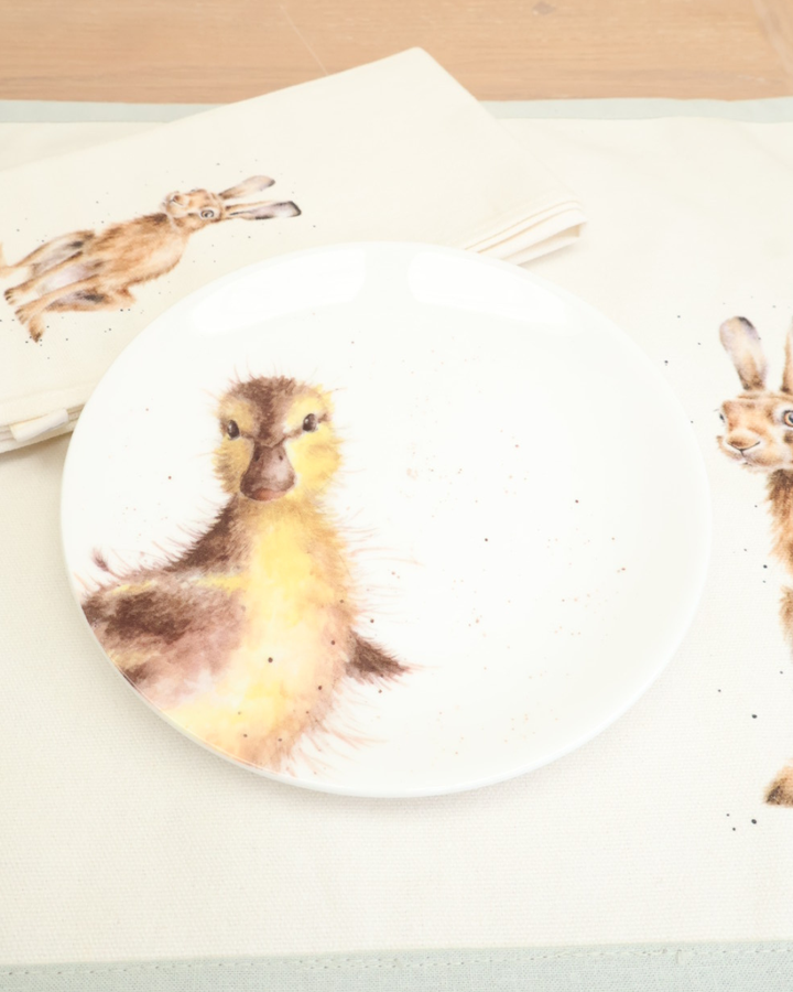 Kleiner Frühstücksteller Ente "Just Hatched" von Wrendale Designs