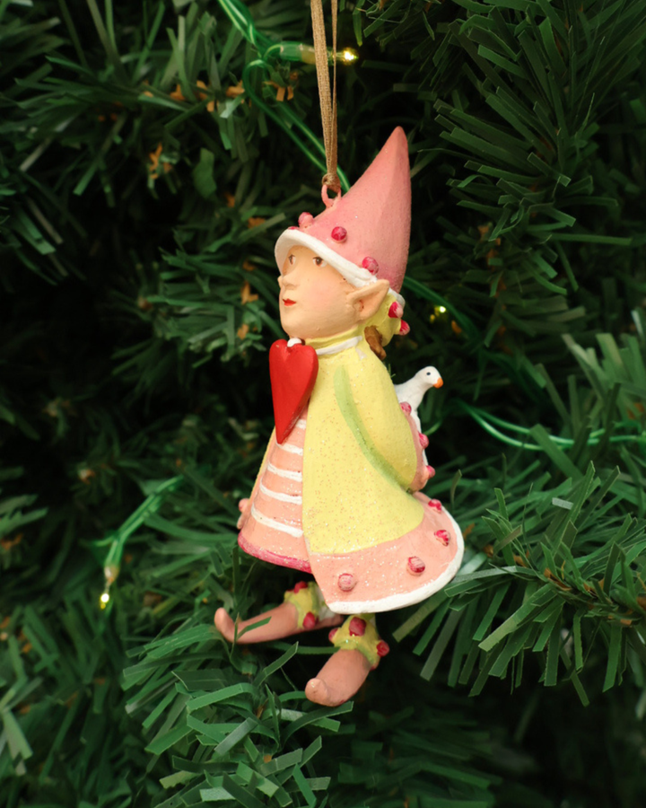 Elfen Krinkle "Cupid's Heart Elf" von Patience Brewster