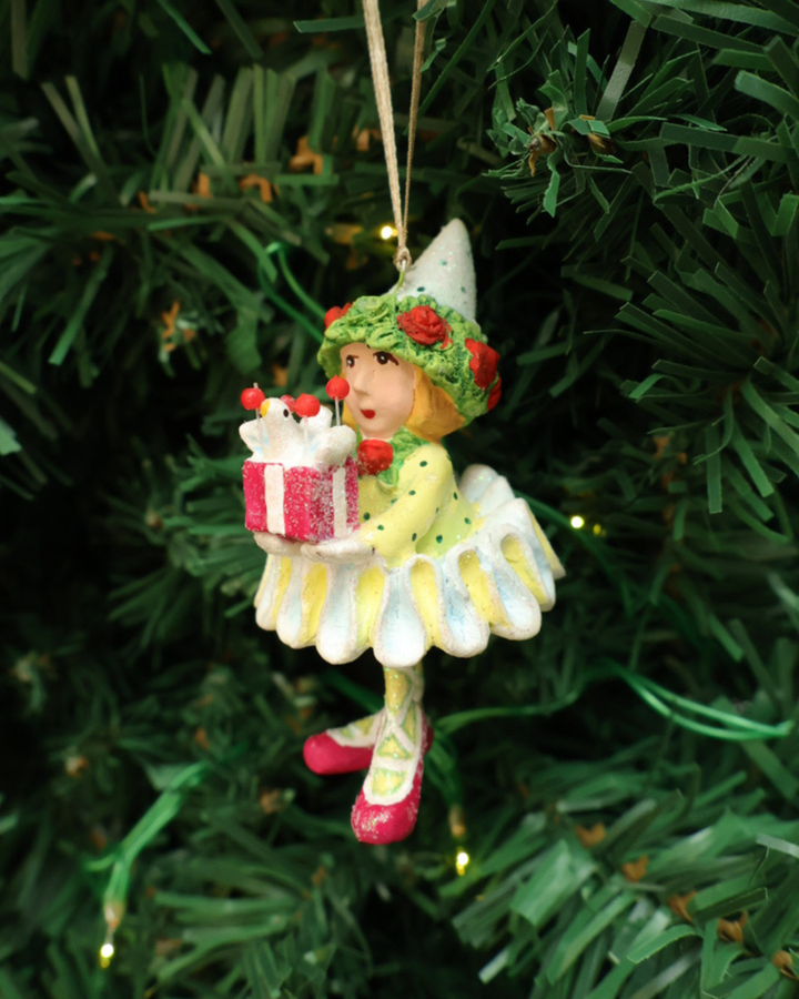 Elfen Krinkle "Dancer's Gift Elf" von Patience Brewster