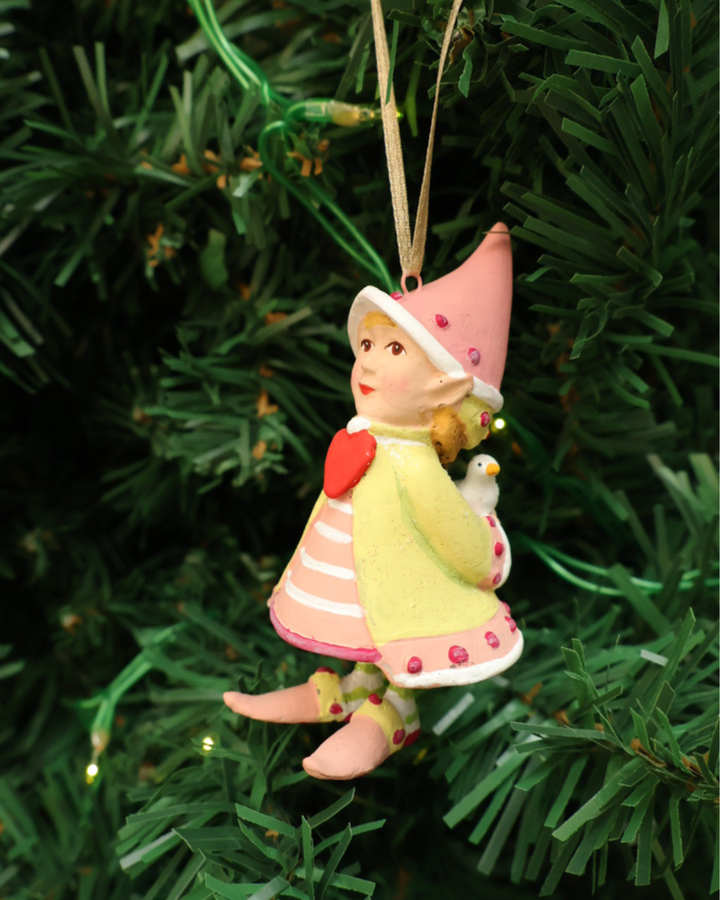 Elfen Krinkle "Cupid's Heart Elf" von Patience Brewster