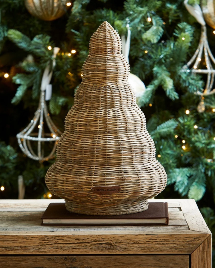 Tannenbaum "Rustic Rattan Wavy Christmas Tree" von Rivièra Maison