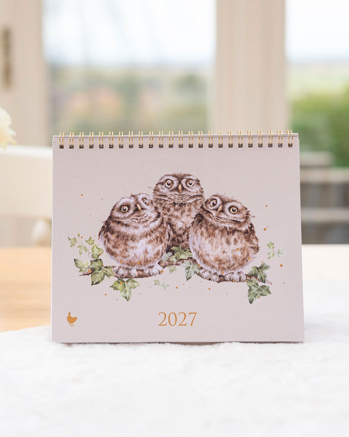 Tischkalender 2027 von Wrendale Designs