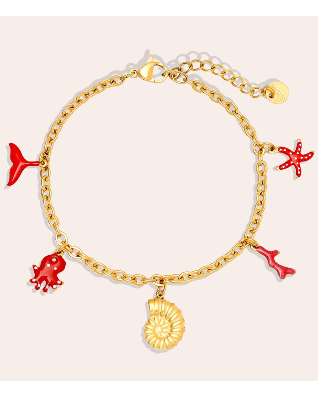 Armband mit Ozean-Anhängern von Dottilove