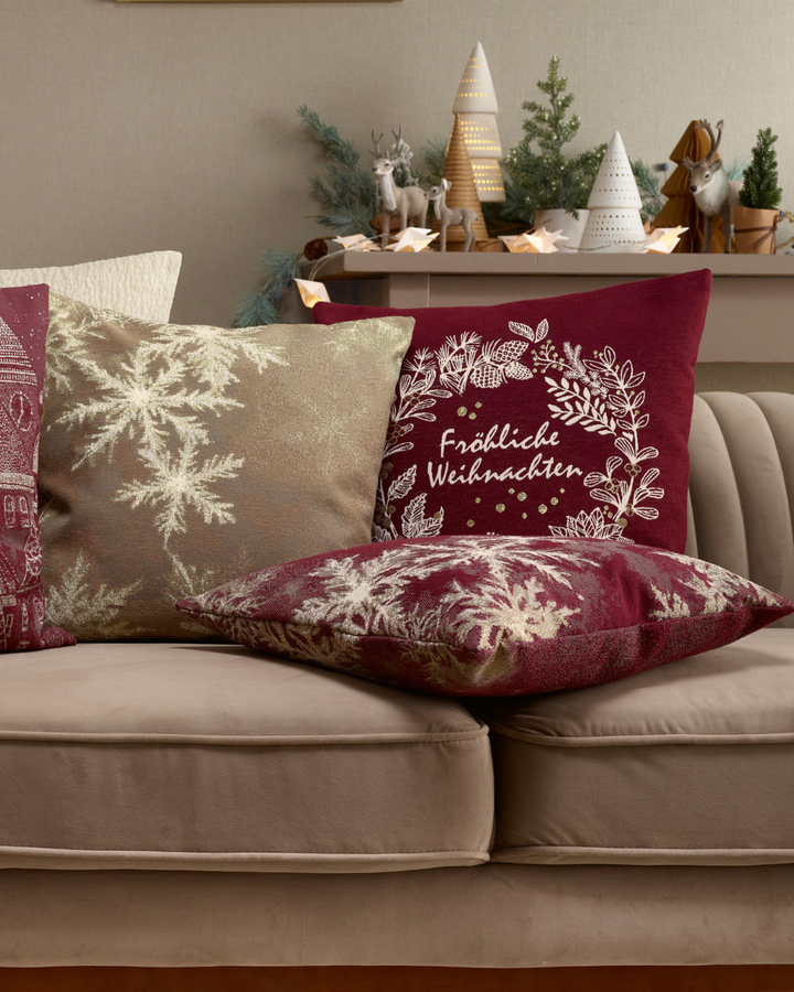 Buon Natale Kissenbezug 45 x 45 cm von Sander