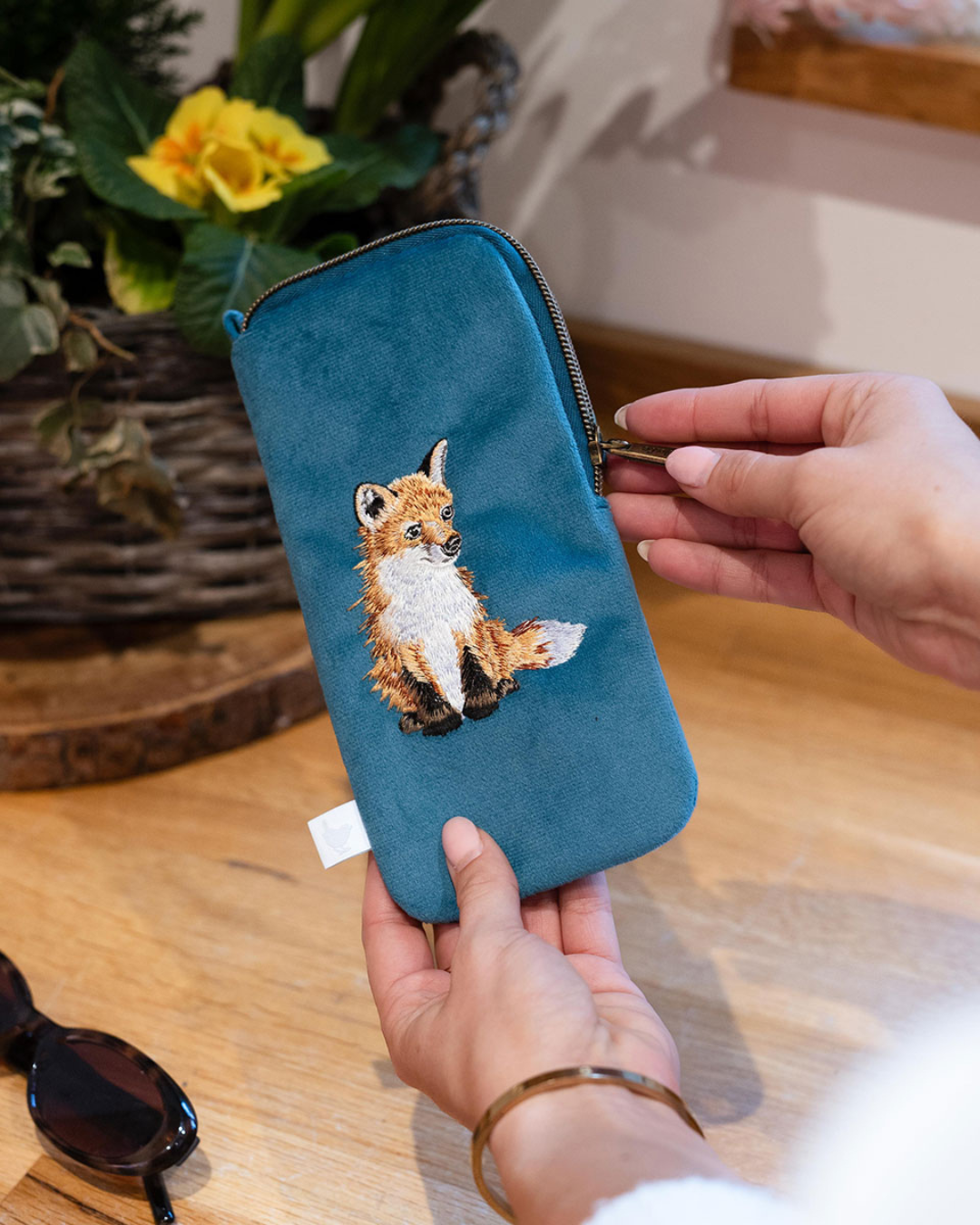 Fuchs Brillenetui "Daydreamer" von Wrendale Designs
