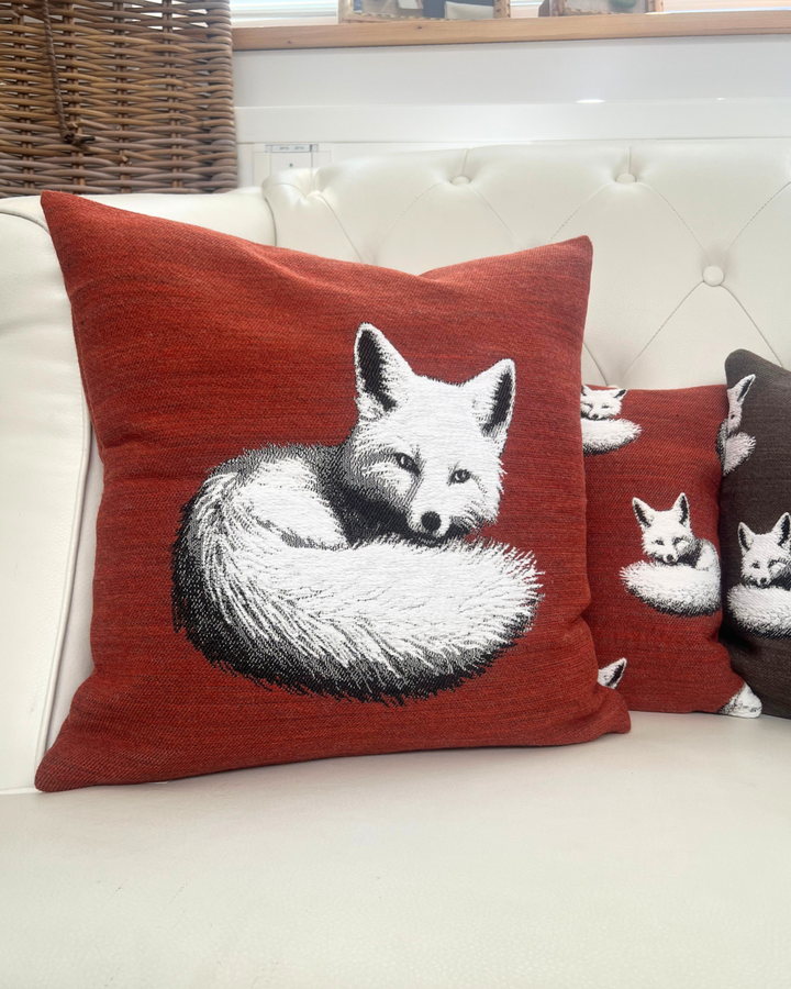 Fuchs Kissenbezug "Fox Tail 45 x 45 cm" von Sander Table + Home