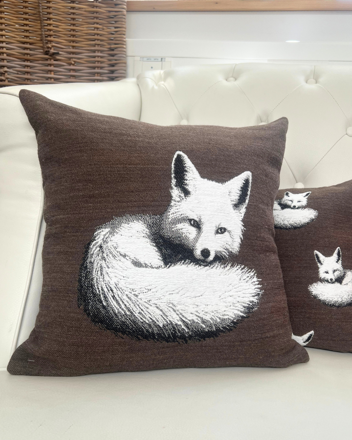 Fuchs Kissenbezug "Fox Tail 45 x 45 cm" von Sander Table + Home