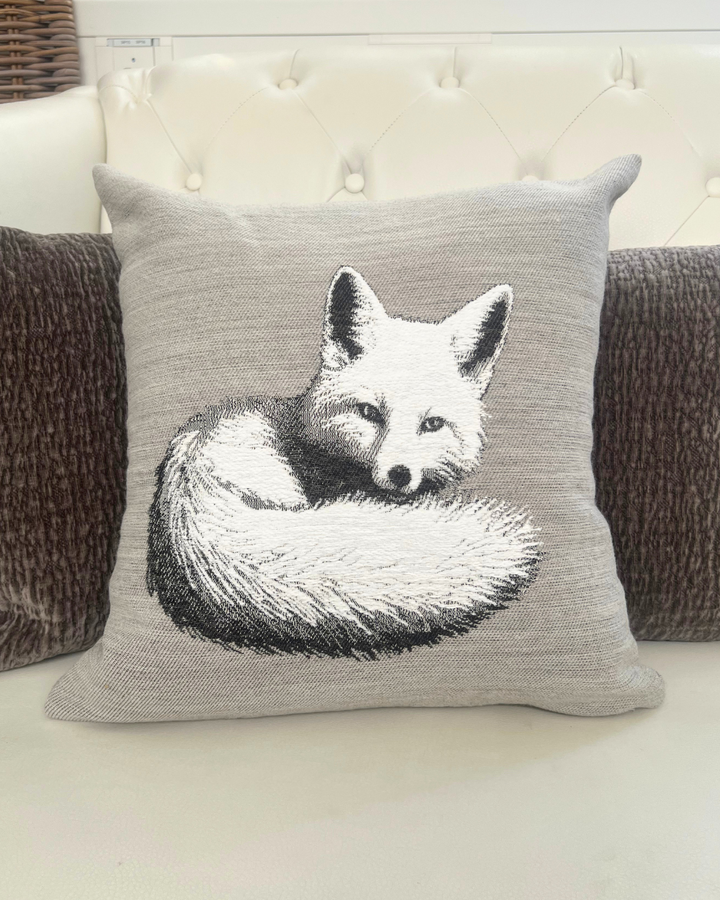 Fuchs Kissenbezug "Fox Tail 45 x 45 cm" von Sander Table + Home