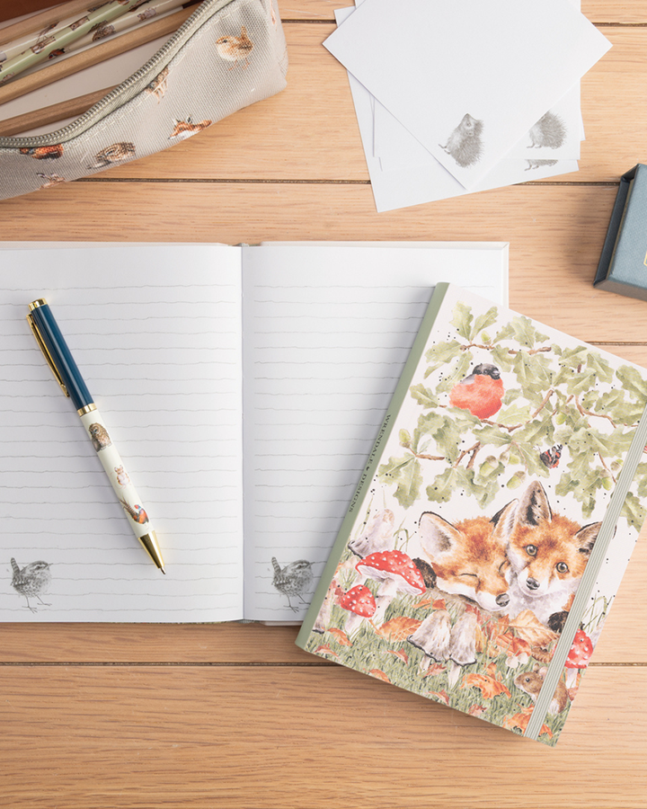 Fuchs Flexi-Notizbuch B6 "Under the Oak Tree" von Wrendale Designs