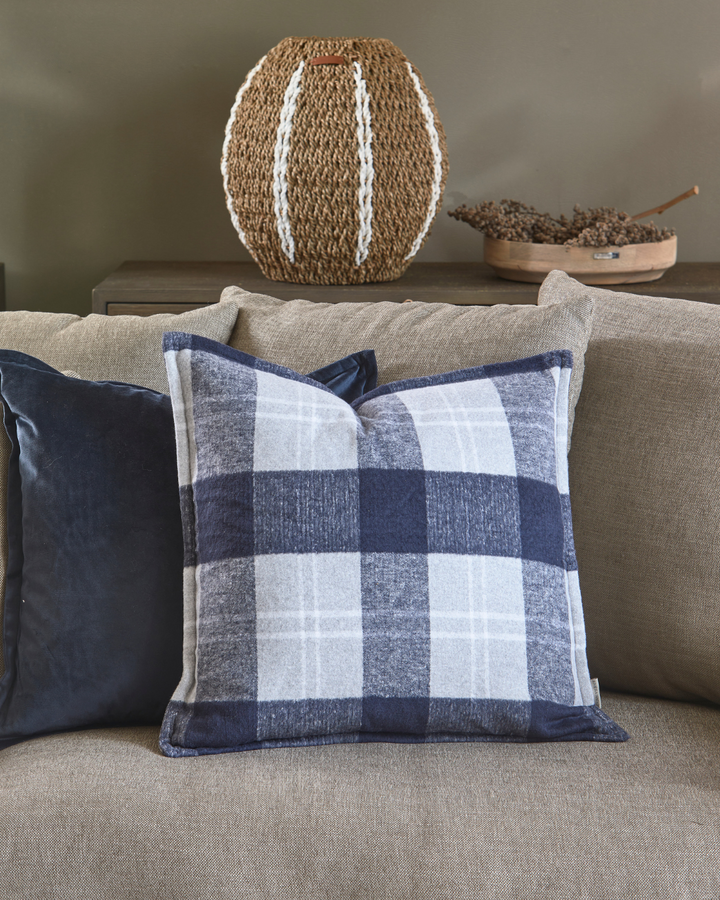 Kissenbezug Flanel Checks von Rivièra Maison
