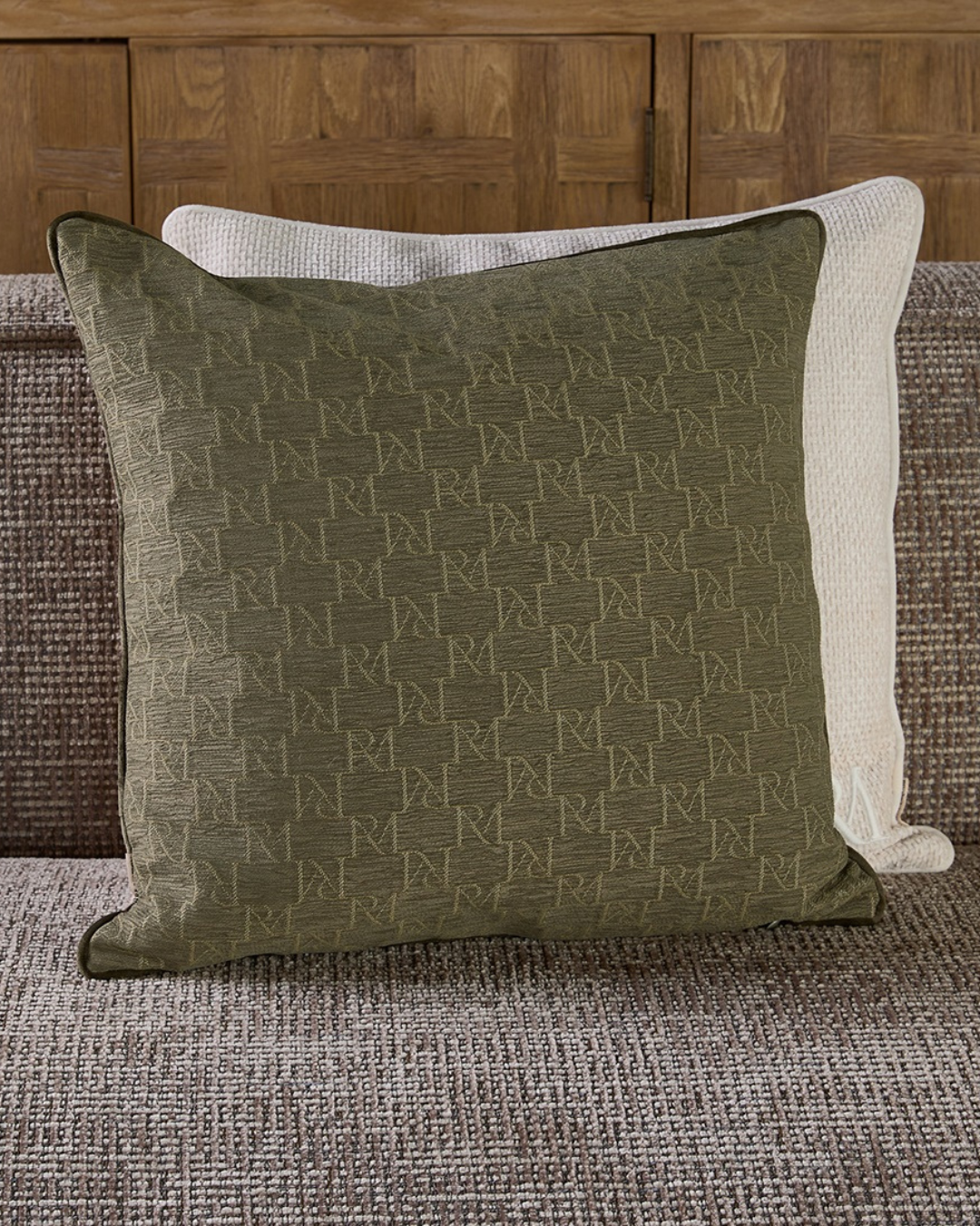 Kissenbezug "RM Monogram Pillow Cover 50x50" von Rivièra Maison