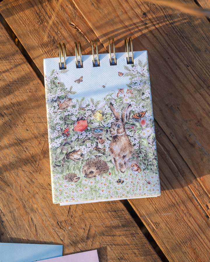 Mini Notiz- und Skizzenbuch "Hedgerow" von Wrendale Designs