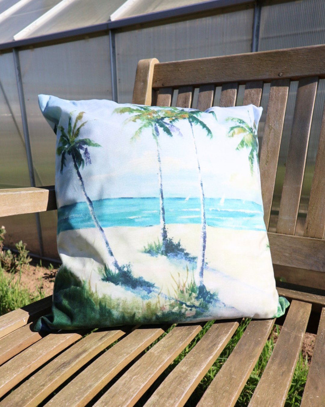 Strand Kissenbezug "Beach 45x45" von Clayre & Eef