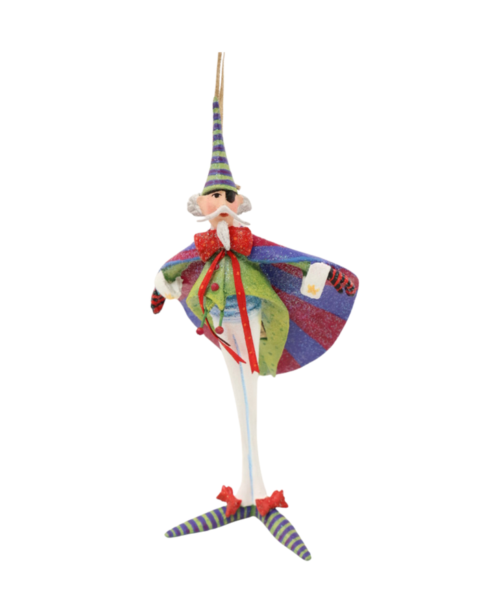Krinkle Weihnachtsbaumschmuck "Drosselmeyer" von Patience Brewster