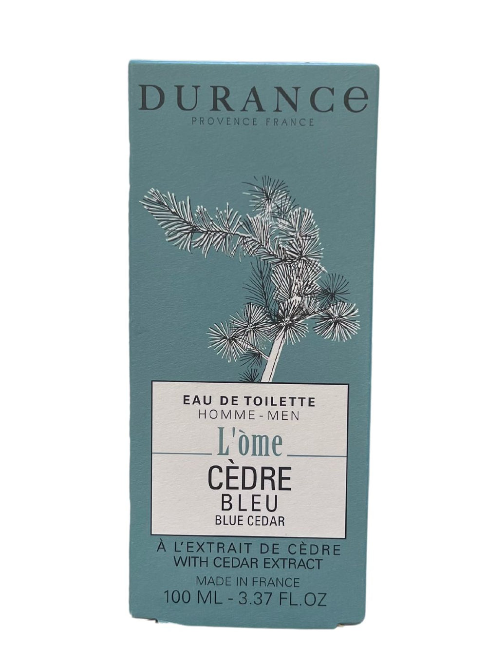 Herren Eau de Toilette Blaue Zeder von Durance