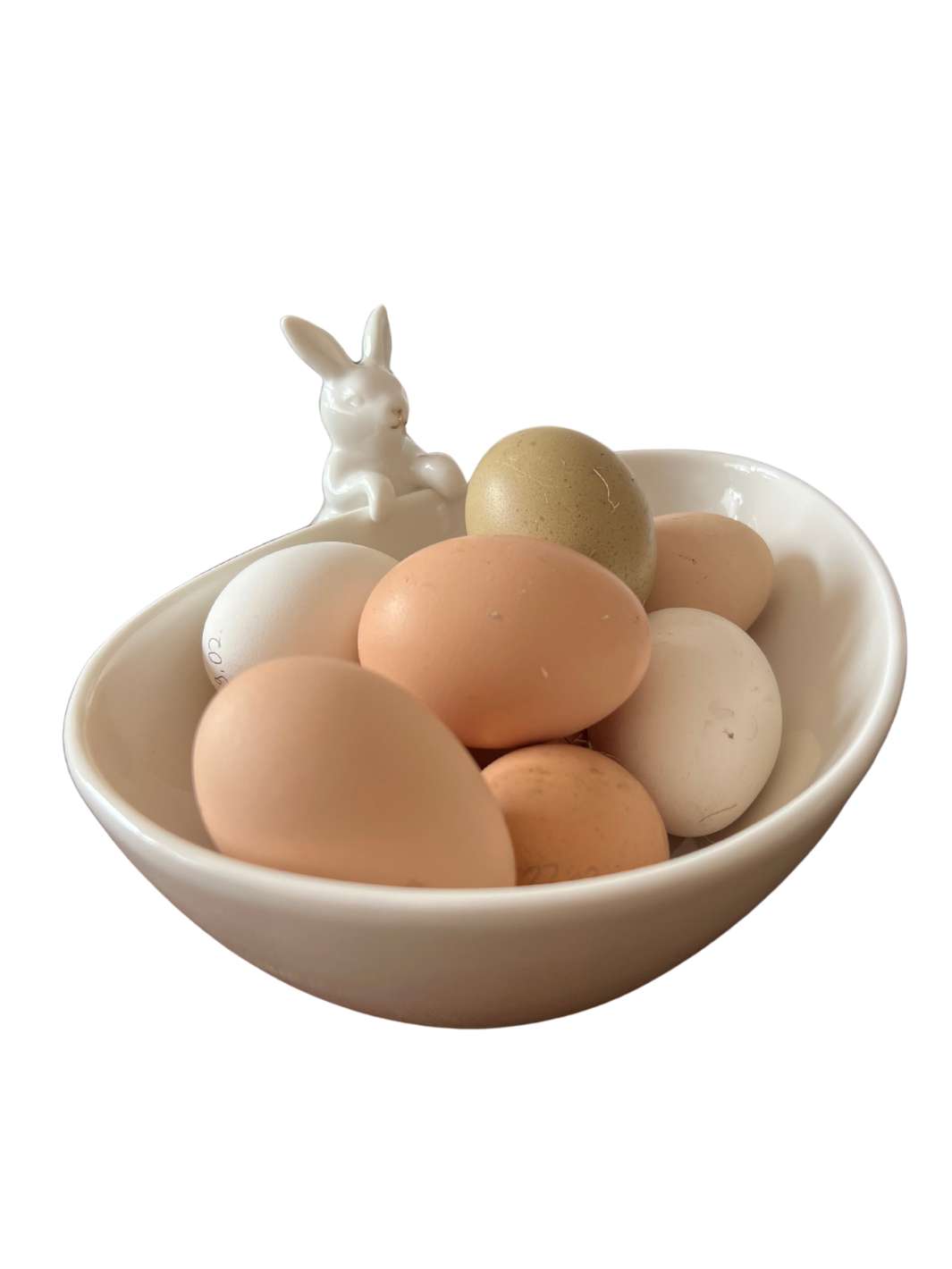 "Eggs Bowl with Salt Shaker" von Rivièra Maison