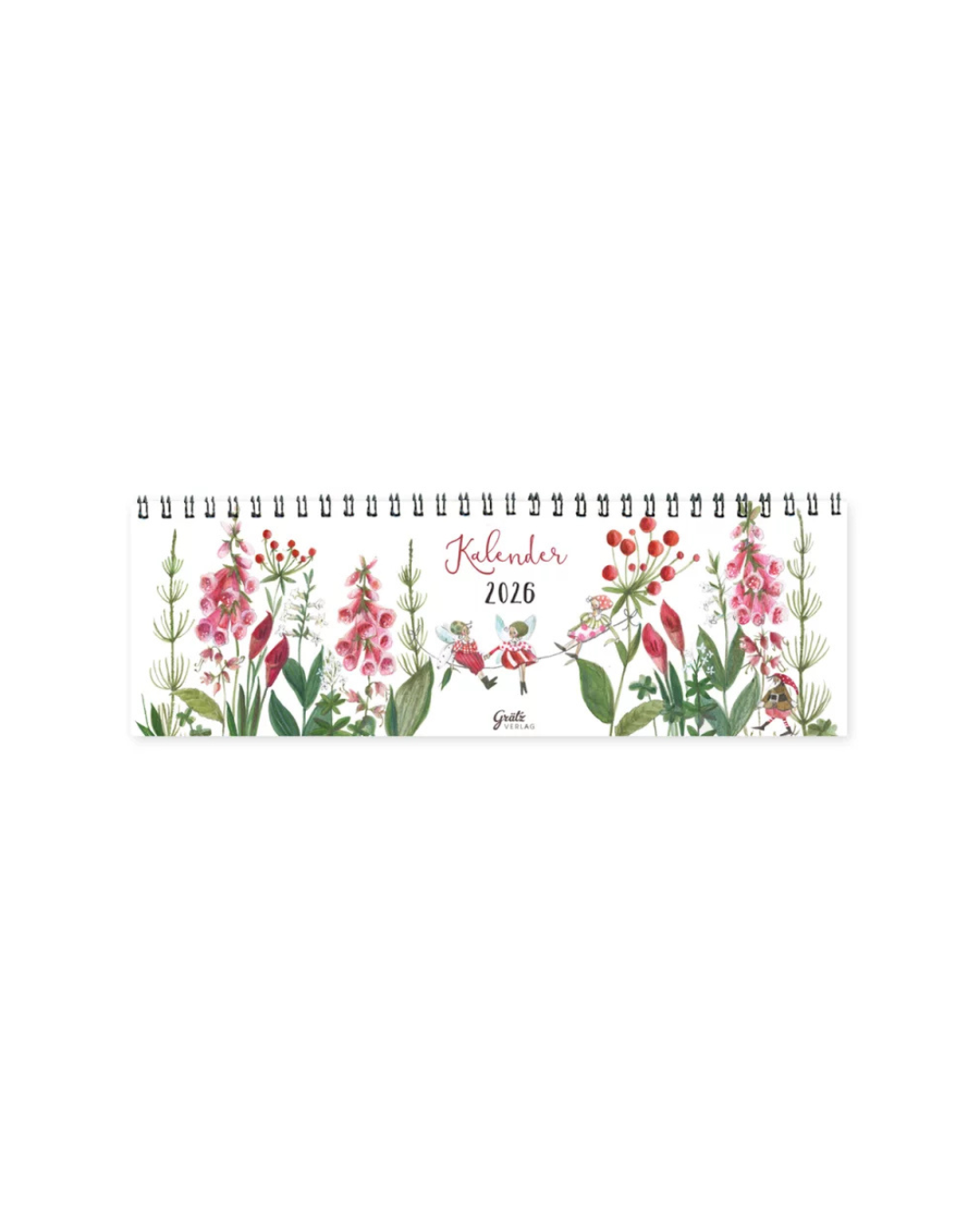 Tischkalender 2026 vom Grätz Verlag mit Illustrationen von Silke Leffler und wöchentlichen Lebensweisheiten