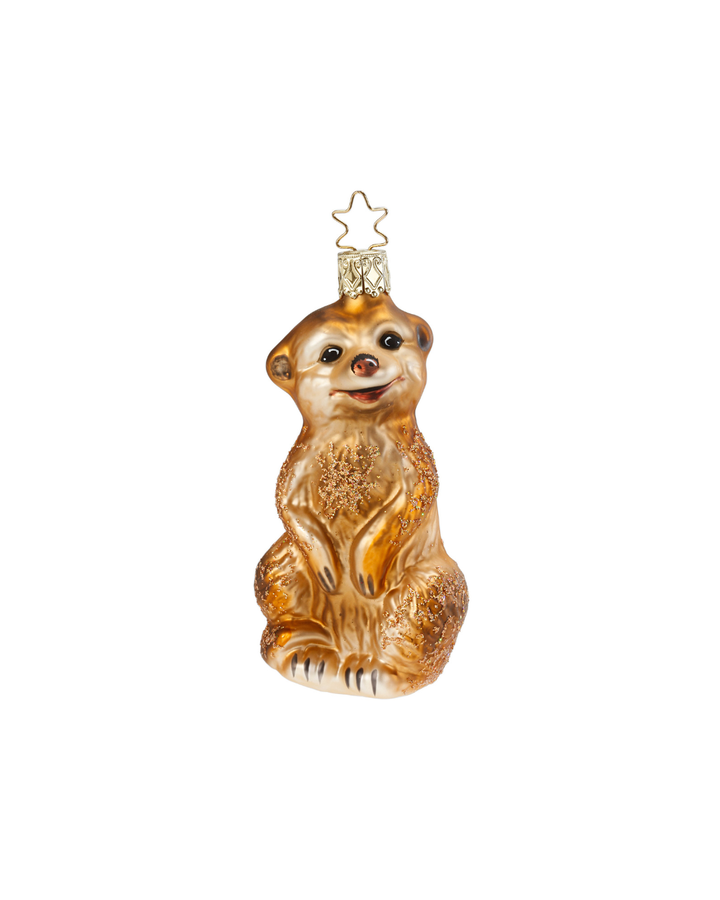 Erdmännchen Weihnachtsbaumschmuck von Inge Glas